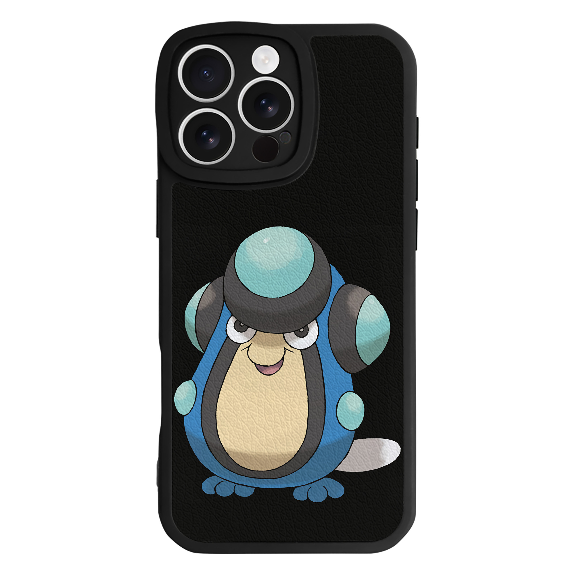 （画像用） ポケットモンスター Pokémon 【iPhone 16シリーズ対応】シリコンスマホケース（レザー調） 材質：シリコン